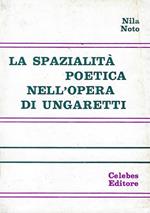 La spazialita poetica nell'opera di Ungaretti