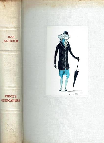 Pieces grincantes - Jean Anouilh - copertina