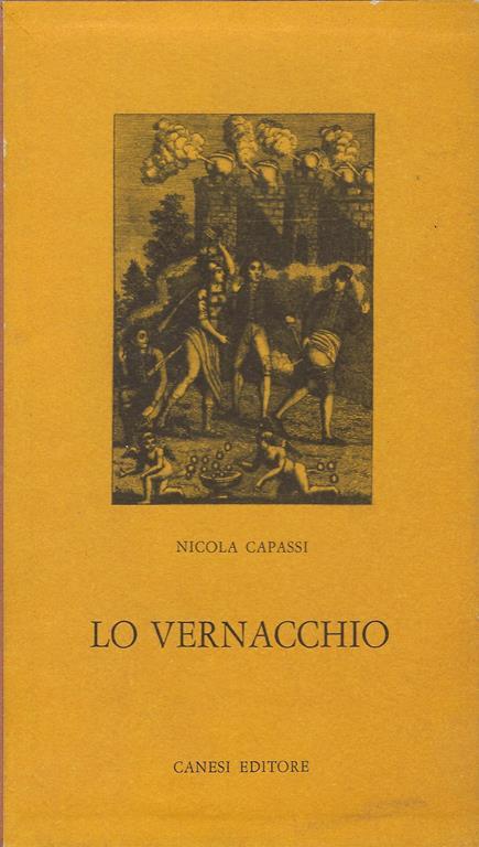 Lo vernacchio ed altri sonetti - Nicola Capassi - copertina