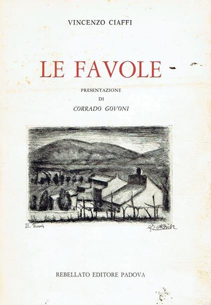 Le favole - Vincenzo Ciaffi - copertina