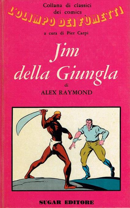 Jim della Giungla - Alex Raymond - copertina