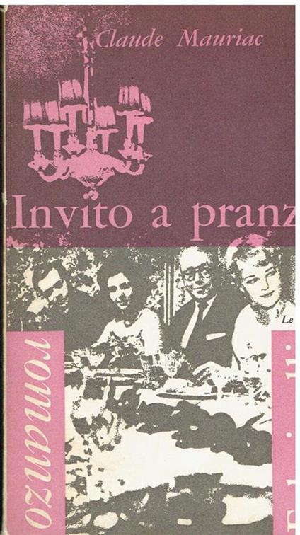 Invito a pranzo - Claude Mauriac - copertina