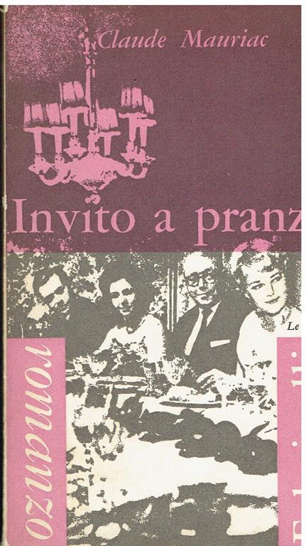 Invito a pranzo - Claude Mauriac - copertina