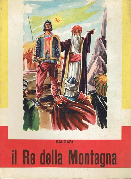 Il re della montagna - Emilio Salgari - copertina