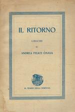 Il ritorno : liriche