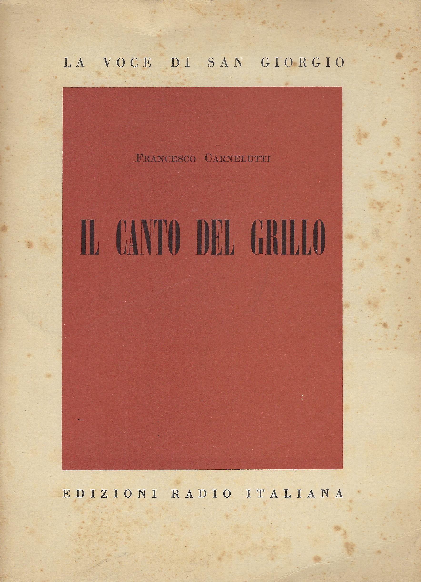 Il canto del grillo