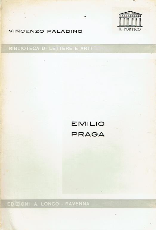 Emilio Praga - Vincenzo Paladino - copertina