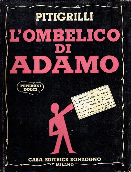 L' ombelico di Adamo - Pitigrilli - copertina