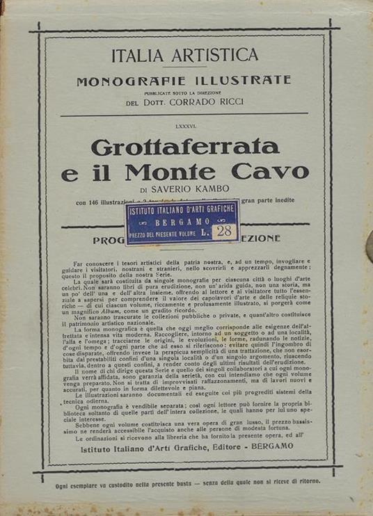 Grottaferrata e il Monte Cavo : i castelli romani - Saverio Kambo - copertina