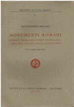 Monumenti romani scoperti negli anni 1938-16.-1939-17. nell'area del Palazzo della Cancelleria