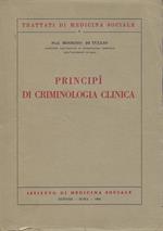 Principi di criminologia clinica
