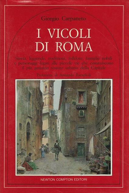 I vicoli di Roma - Giorgio Carpaneto - copertina