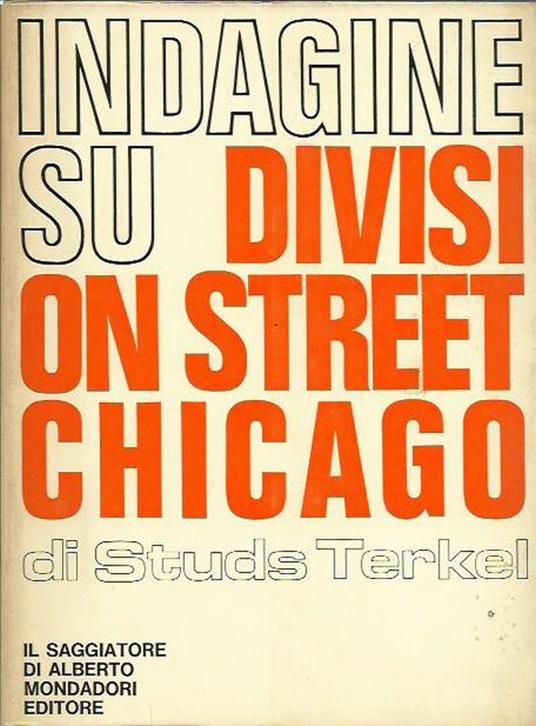 Indagine su division street Chicago - Studs Terkel - copertina