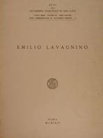 Atti dell’Accademia Nazionale di San Luca. EMILIO LAVAGNINO