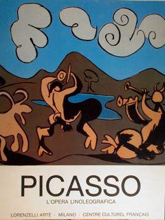 Picasso. L'opera linoleografica. (centesimo anniversario della nascita). Milano, 20 gennaio. 20 febbraio 1982 - copertina