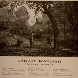Antonio Fontanesi L’Opera Grafica - Angelo Dragone - copertina
