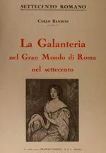 La Galanteria Del Gran Mondo Di Roma Nel Settecento