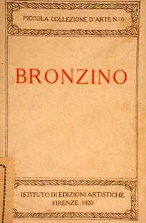 Bronzino - Mario Tinti - copertina