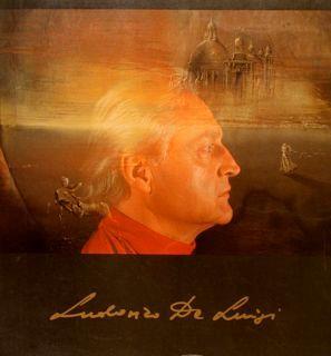 Vedutista oggi di una città che non c'e'. LUDOVICO DE LUIGI. Luglio-agosto 1988, Circo Artistico, Palazzo delle Prigioni Vecchie, Venezia - Pierre Restany - copertina