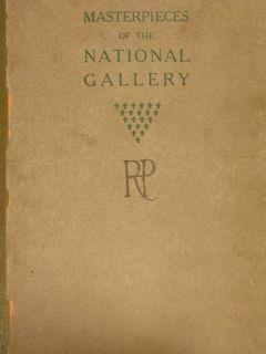 Masterpieces of the NATIONAL GALLERY LONDON - Karl Voll - copertina