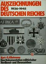 Auszeichnungen des deuschen reiches 1936-1945,