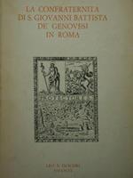 La confraternita di S. Giovanni Battista de' Genovesi in Roma. Inventario dell'archivio