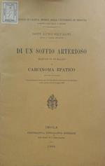 Di un soffio arterioso rilevato in un malato di carcinoma epatico. (Con due zincotipie)