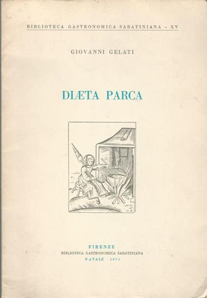 Diaeta Parca - Giovanni Gelati - copertina