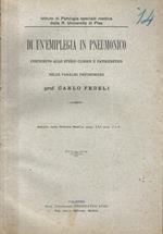Di un'emiplegia in pneumonico. Contrinuto allo studio clinico e patogenetico delle paralisi pneumoniche