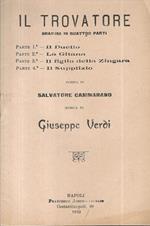 Il trovatore. Poesia di Salvatore Cammarano