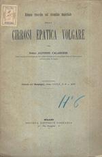 Alcune ricerche sul ricambio materiale nella Cirrosi epatica volgare