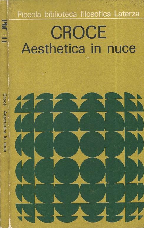 Aesthetica in nuce - Benedetto Croce - copertina