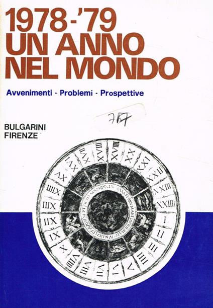 1978-'79. Un anno in Europa. Avvenimenti prospettive problemi - copertina