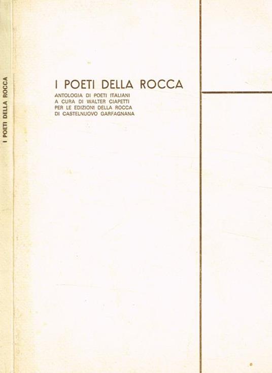 I poeti della Rocca. Antologia di poeti italiani - copertina