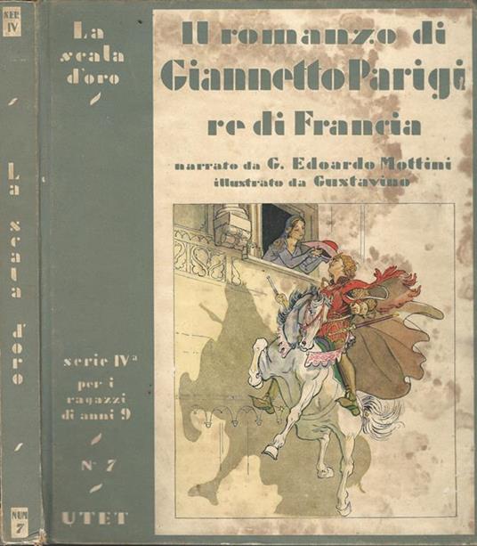 Il romanzo di Giannetto Parigi Re di Francia - copertina