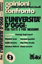 L' Università d'oggi: per tutti e per nessuno