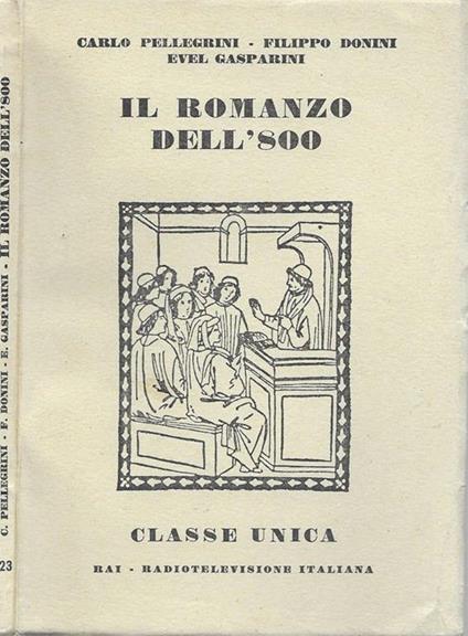 Il romanzo dell'800 - copertina