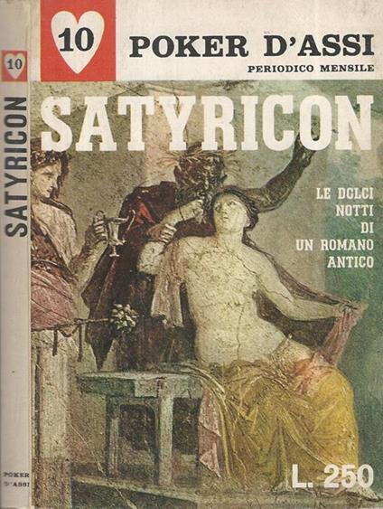 Satyricon - Arbitro Petronio - copertina
