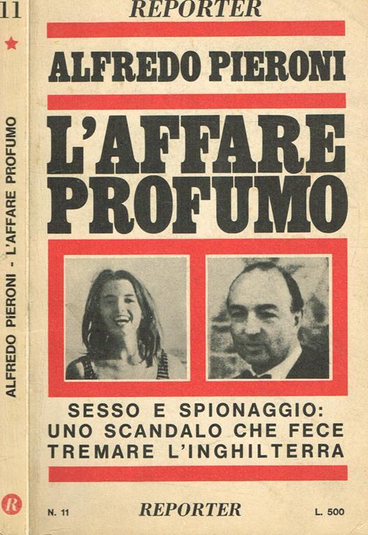 L' affare profumo - Alfredo Pieroni - copertina