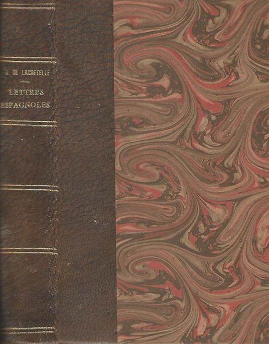 Lettres espagnoles - Jacques de Lacretelle - copertina