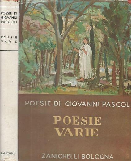 Poesie varie - Giovanni Pascoli - copertina