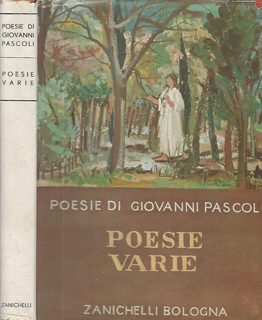 Poesie varie - Giovanni Pascoli - copertina