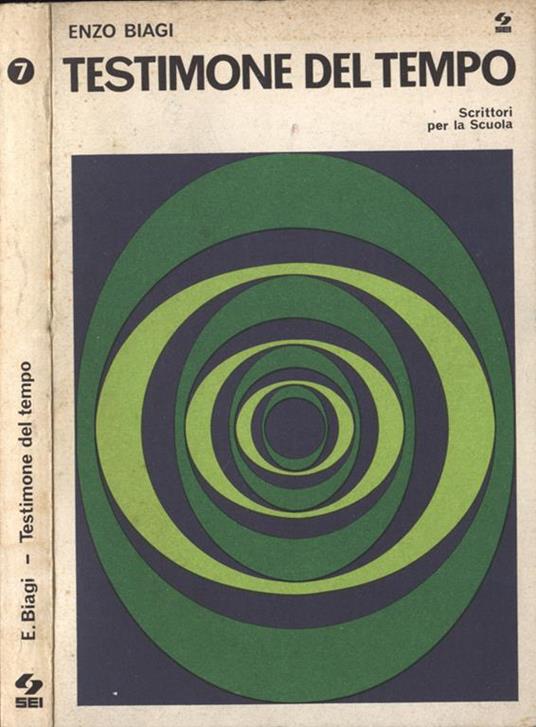 Testimone del tempo - Enzo Biagi - copertina