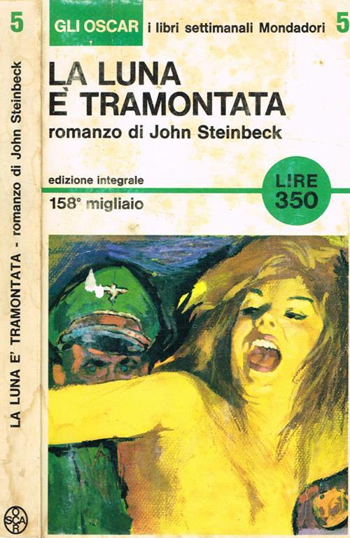 La luna tramontata - John Steinbeck - copertina