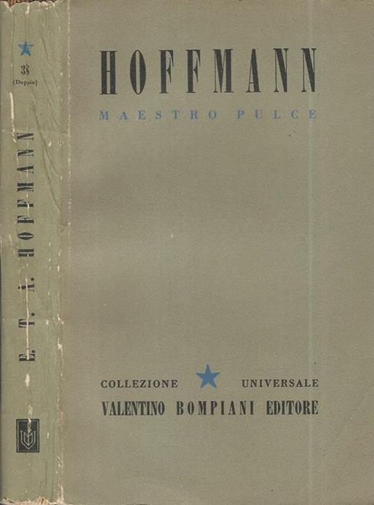 Maestro Pulce - Ernst T. Hoffmann - copertina