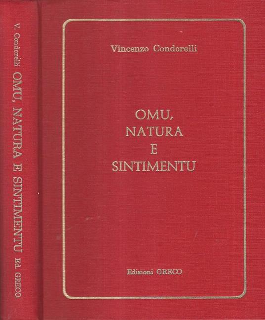 Omu, natura e sintimentu - copertina