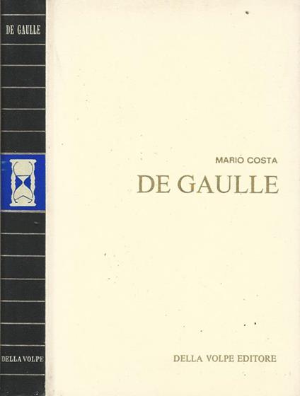 De Gaulle - Mario Costa - copertina
