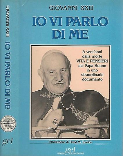 Io vi parlo di me - Giovanni XXIII - copertina