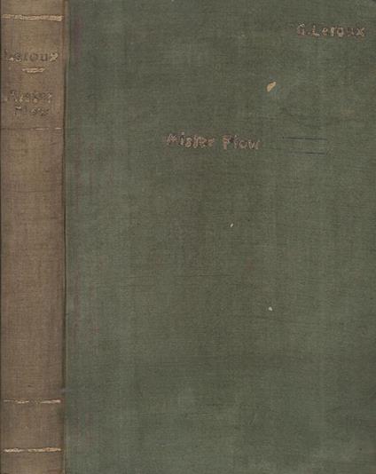 Mister Flow - Gaston Leroux - copertina