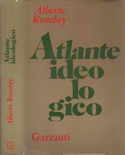 Atlante ideologico - Alberto Ronchey - copertina